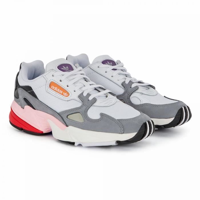 adidas falcon grise femme