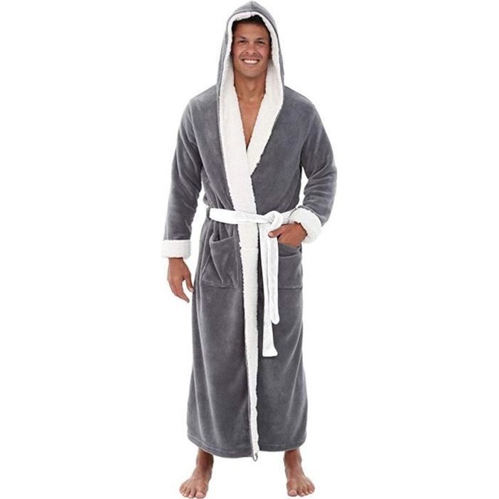 Robe de chambre en laine des pyrénées pour homme clearance