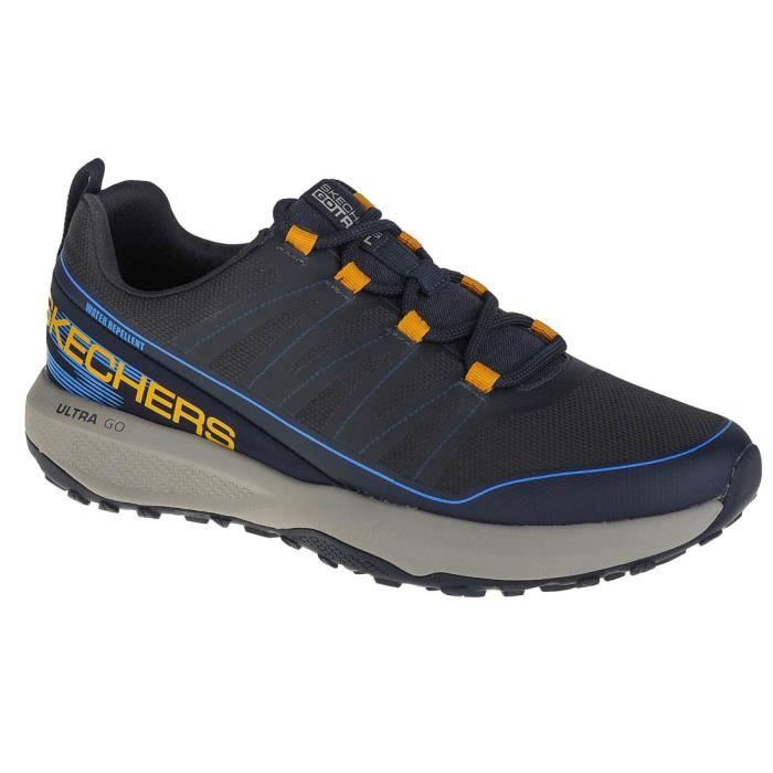 skechers go trail jackrabbit magnito 220017-nvyl, homme, bleu marine, chaussures de running