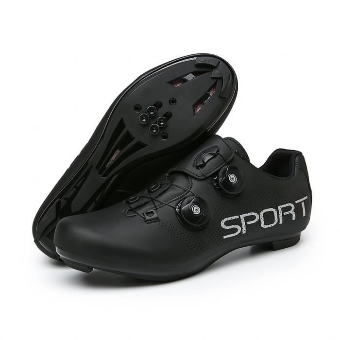 Nouveau modèle Chaussures de cyclisme non verrouillées Chaussures de cyclisme à semelle dure pour hommes et femmes, nouvel été