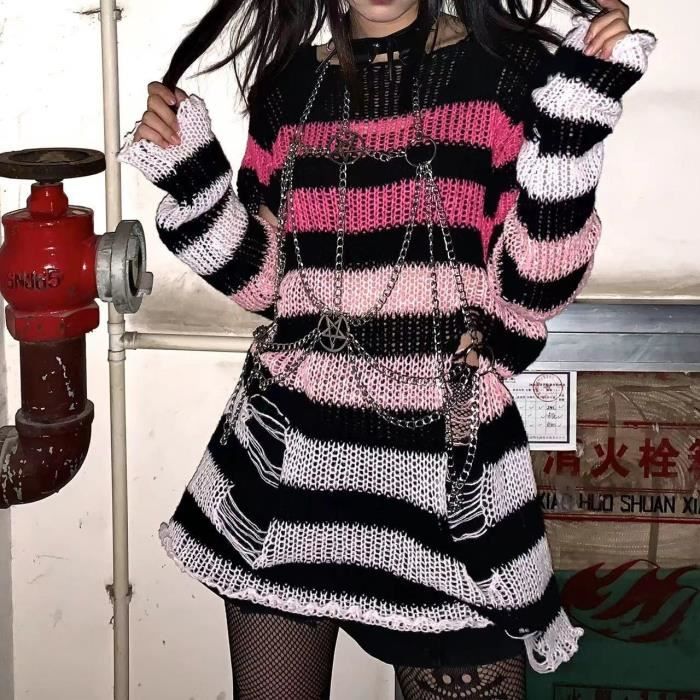 Vetement discount femme punk