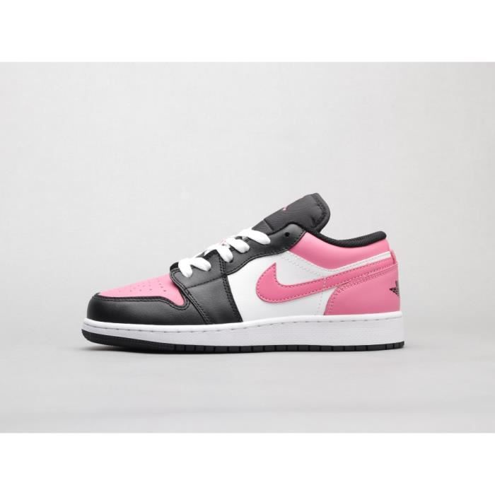 Air jordan 1 blanche et rose best sale