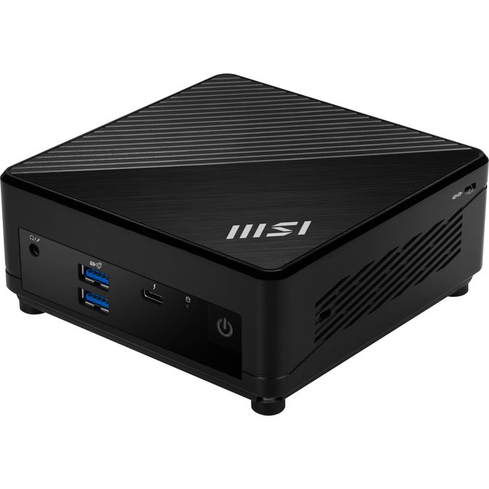 Barebone - MSI - Cubi 5 12M-022BDE - Core i3 - USB 3.2 - Design compact noir