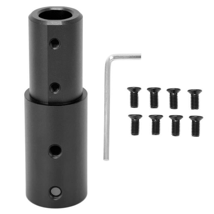 Omabeta rehausseur de guidon Omabeta tube de rehaussement de guidon Tuyau d'extension de guidon en alliage sport trottinette Noir