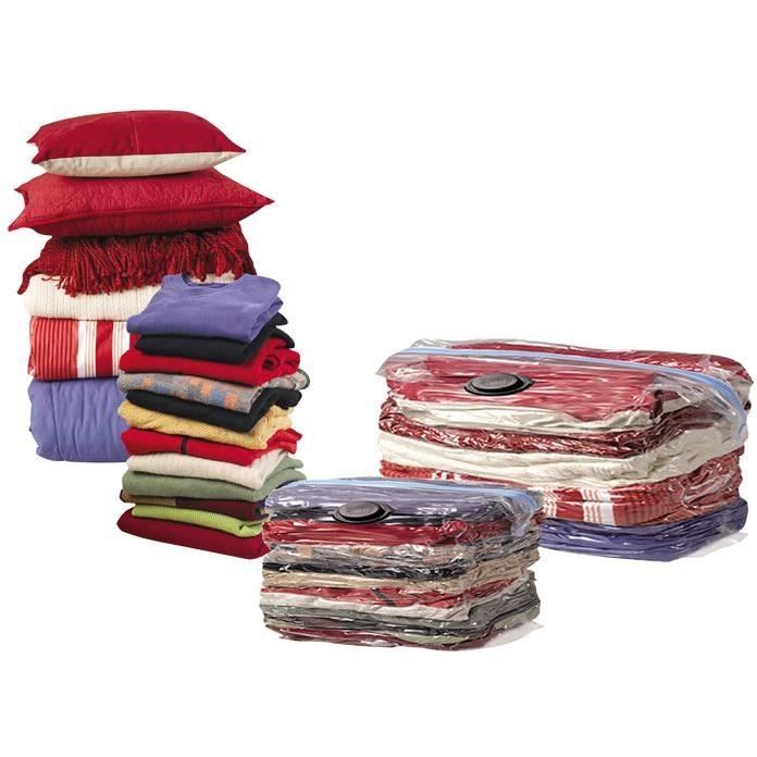 Lot De 2 Sacs De Rangement Sous Vide Achat Vente Housse De