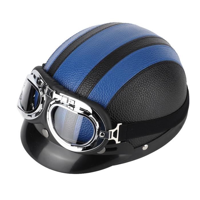 RUMOCOVO® casque de Moto pour hommes, visage complet, matériel ABS