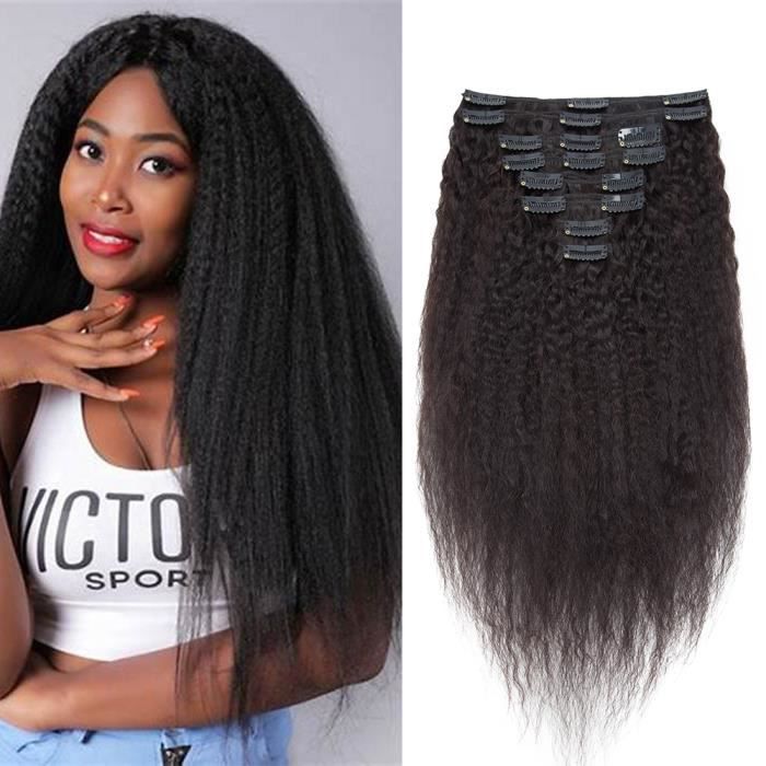 Extension a clip cheveux afro - Cdiscount