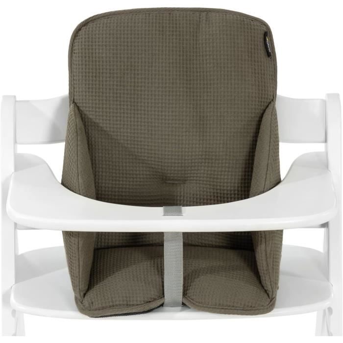 Réducteur De Siège Pour Chaise Haute Alpha Cosy Select Waffle Pique Olive[P1803] Achat