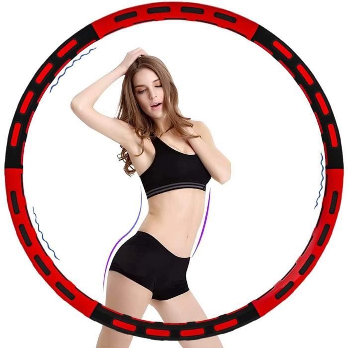 Weighted Hula Hoop 1Kg 4Kg Cerceau De Fitness De 6 Pieces Reglable Et Demontable Avec Mousse Pour Adulte La Perte De Poid P2709 Cdiscount Sport