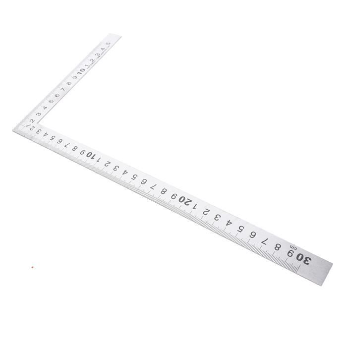 Pack 3 Règles Plastique Transparentes - 10/20/30cm - Double Échelle Cm/pouces - École/Bureau