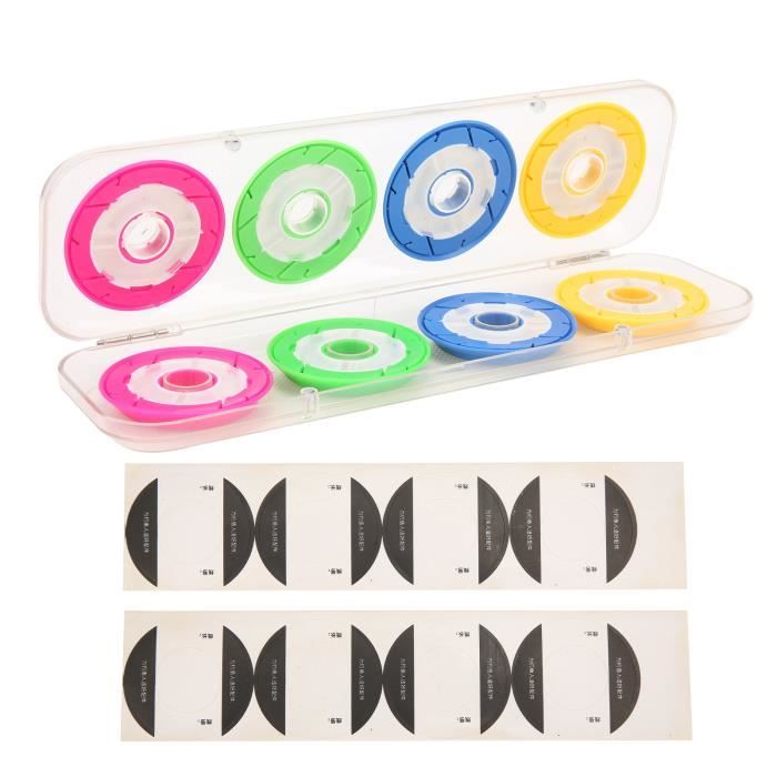Alomejor Lot De 10 Bobines De Mousse Pour Ligne De Pêche - Rangement Hameçons Et Fils - Accessoire Pêche