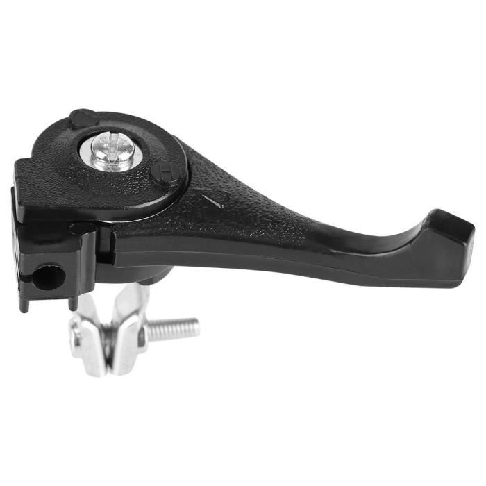 Poignée Commande Accélérateur Universelle Pour Tondeuse à Gazon - Levier Starter & Câble - Plastique Rouge/Noir
