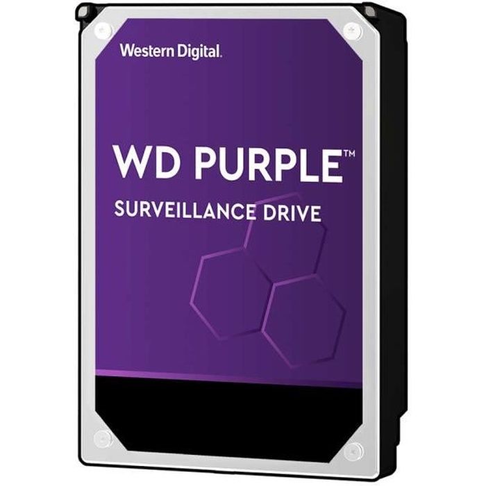 WD WD82PURZ Disque dur 8 To interne 3.5 SATA 6Gb/ 7200 toursmin mémoire tampon : 256 Mo - vue 4