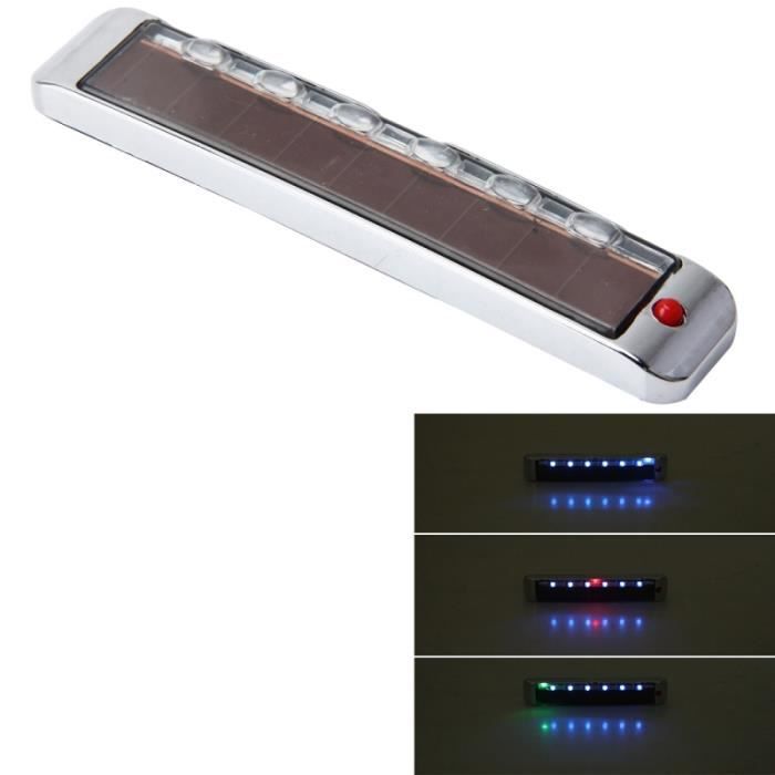 Gyrophare Akozon IP68 /Énergie solaire Feu de balise de s/écurit/é pour barge 20 LED clignotant lumi/ère flottante 256 perles de lampe pour bateau Marine Boat