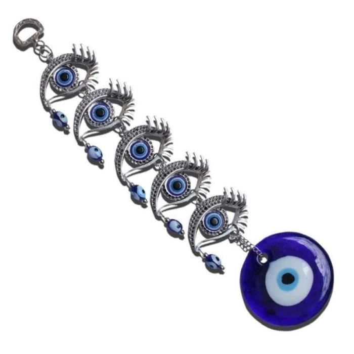 7 Bénédictions Hamsa JÉRUSALEM Porte-bonheur MAUVAIS YEUX Protection