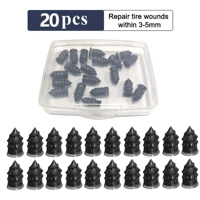 Kit De Réparation Pneu Avec Chevilles Vis,Outil De Réparation De