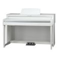 classic Cantabile  DP-A 610 Piano Numérique Blanc mat Set inclus Banquette piano, casque, livre.-1