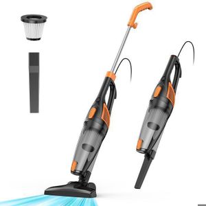 Aspirateur Balai Sans Fil Koticidsin - 850W - Autonomie 60 Min - Charge 1h - Rouge