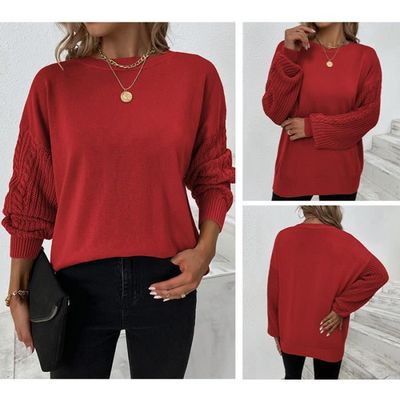 Pull Femme Automne Hiver Chaud Chic Et Élégant Pull Fin Femme