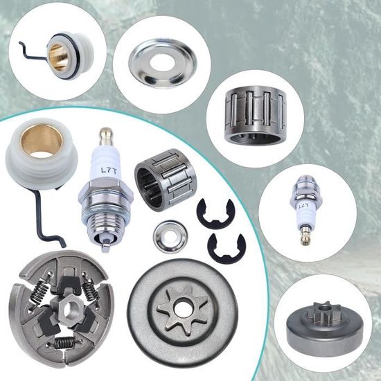 Kit Embrayage Pignon 7 Dents + Tambour Pour Stihl MS310 MS390 029 039 - Pièces De Qualité ADEFOL