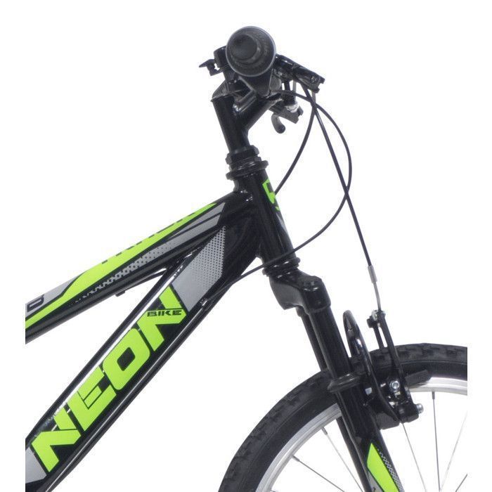 Vélo Enfant LENJKYYO 20 Pouces - 7 Vitesses, Freins à Disque, Cadre Acier, Pour Garçons/filles