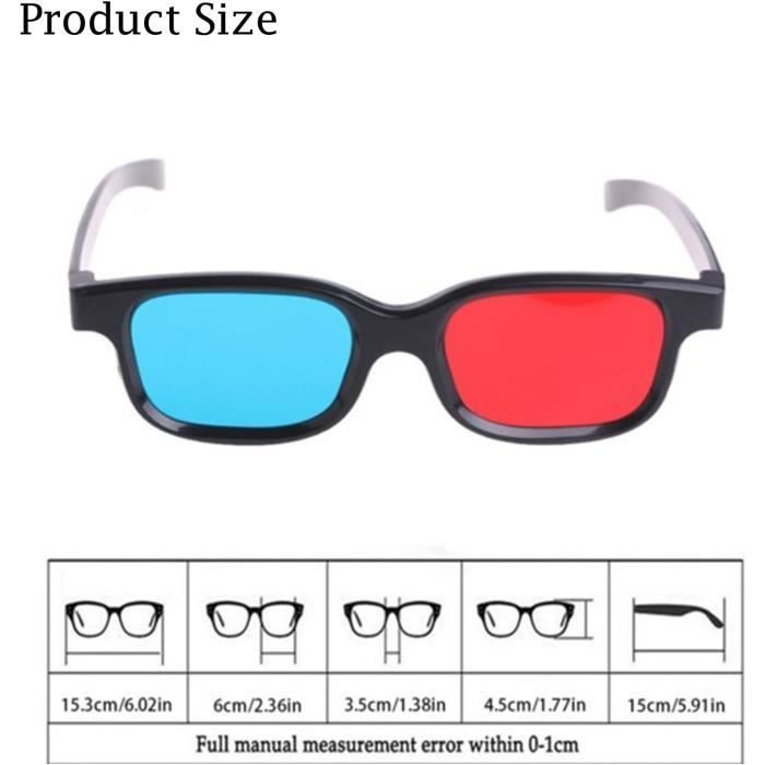 Lunettes Reald 3D Lunettes 3D passives a polarisation Circulaire pour Le cinema au Format Reald Films TV 3D a polarisation A61 Cdiscount TV Son Photo