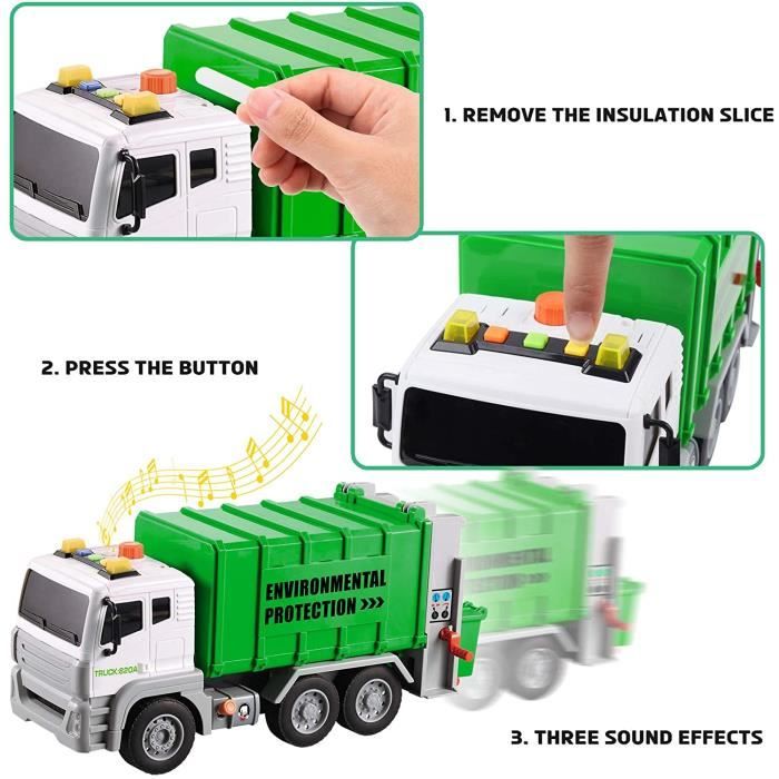 Poubelle de voiture peut poubelle véhicule camion support de sac de  rangement organisateur avec lumière LED Pg1111 - Cdiscount Maison