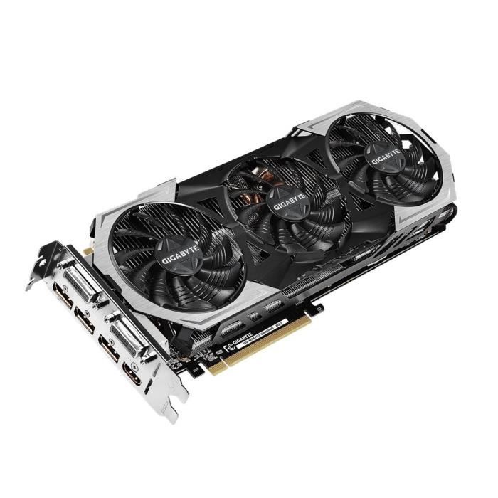 Gigabyte N98TG1 GAMING 6GD Carte Graphique Nvidia GeForce GTX 980 Ti 1190 MHz 6144 Mo PCI Express Cdiscount Informatique