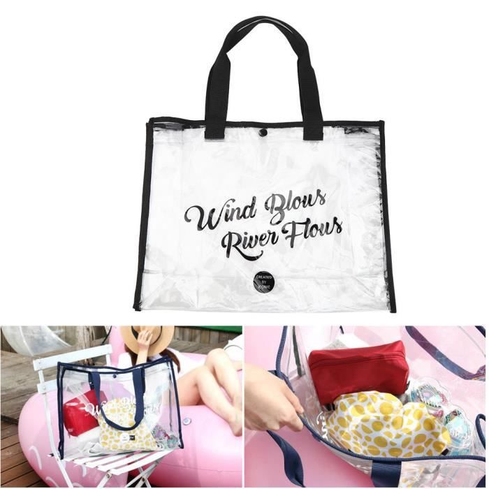 Sac de cours transparent 2025