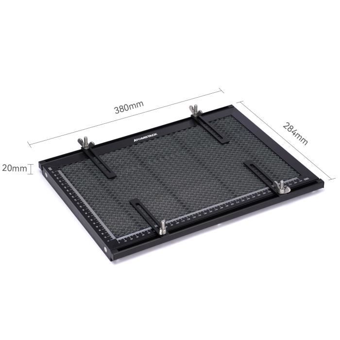 Table De Travail En Nid D'abeille De Panneau De Lit De Travail Bricolage Graveur Panneau Pour Graveur Laser Et Decoupe Laser 400x400x22mm 96215478