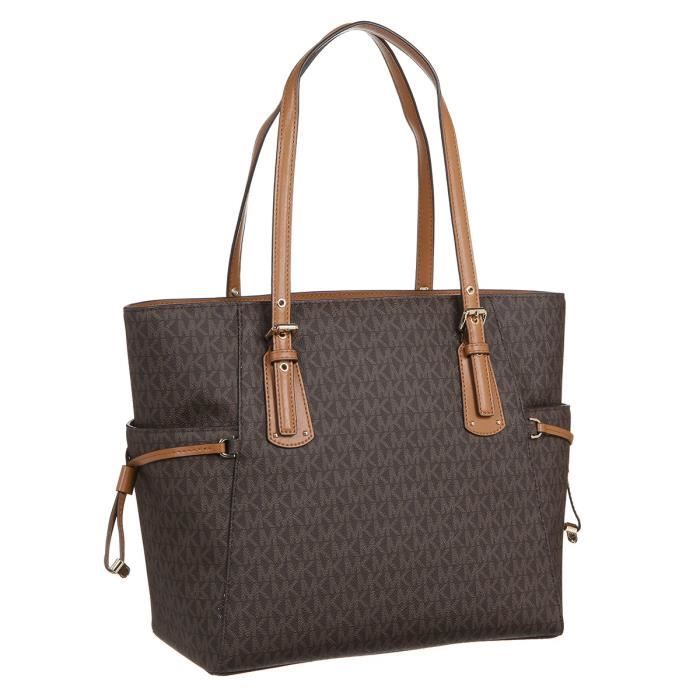 MICHAEL KORS Sac a Main 30T8GV6T4B Tote 200 Marron Marron1 Cdiscount Bagagerie Maroquinerie
