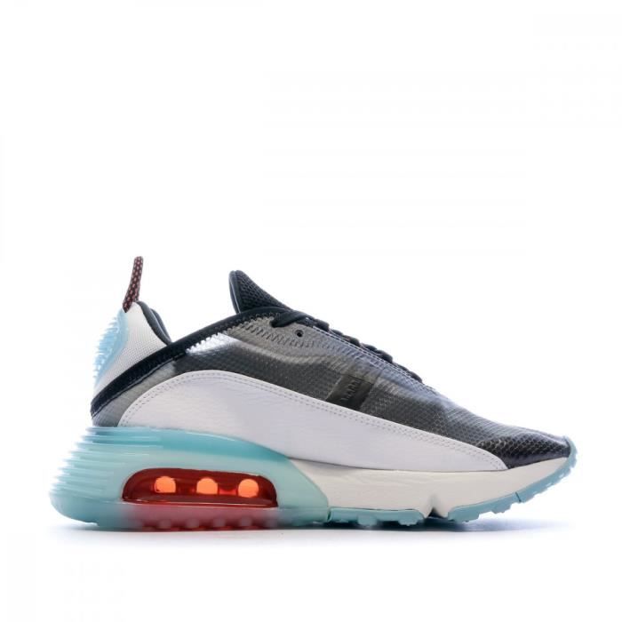 Baskets Nike Air Max 2090 Femme Gris Blanc Bleu Technologie