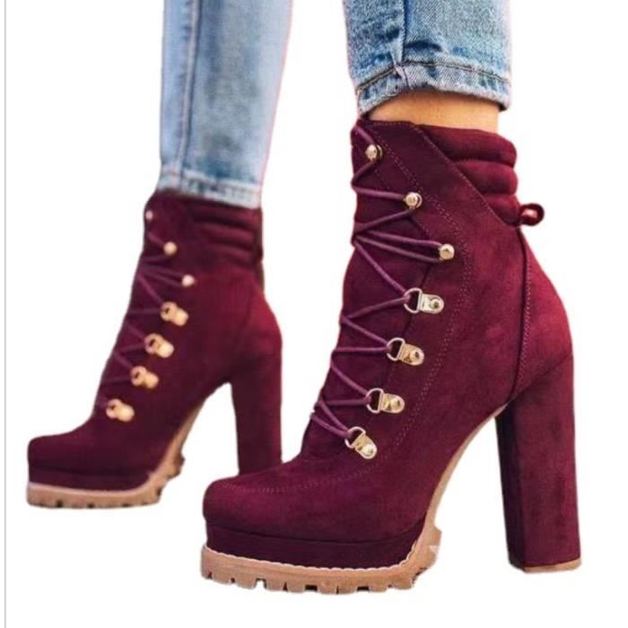 Cdiscount boots store femme