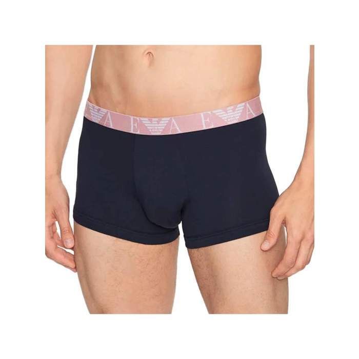 Calecons Emporio Armani pour hommes Pack de 3 Bleu Bleu Cdiscount Pret a Porter