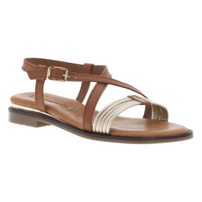 Sandales tamaris marron best sale