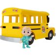 Jouet - CoComelon - Autobus scolaire avec son et figurine CMW0015 JJ - Jaune - Mixte - 24 mois - 2 ans-2