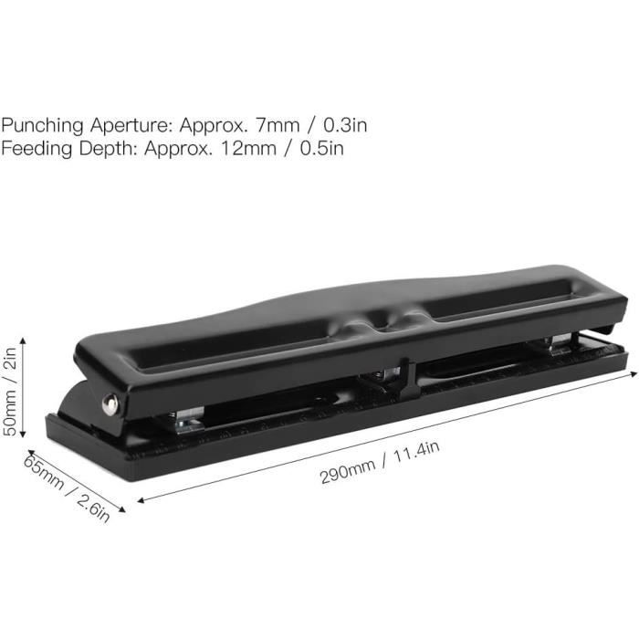 Perforatrice A 10 Fori Professionale - Per Rilegatura Documenti E Scrapbooking - Foto 2