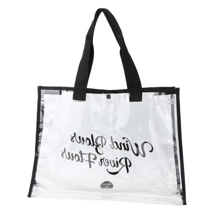 Sac de cours hotsell transparent