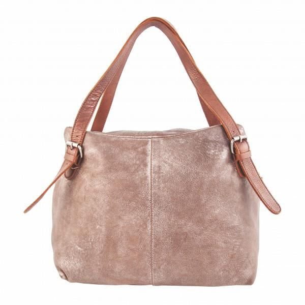 Sac LE TEMPS DES CERISES Sana Cuir Brillant Vintage