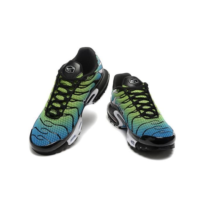 NIKE AIR MAX Tn Chaussures de Running Homme vert noir Cdiscount Sport