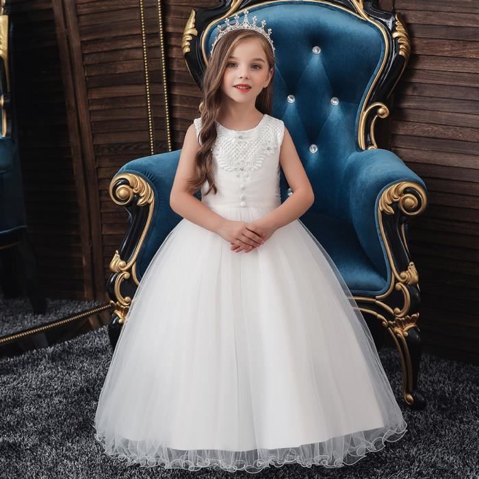 Robe ceremonie fille cdiscount discount