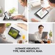 Logitech Folio Touch etui clavier pour iPad Air 4e/5e gen, 2020/2022, Clavier QWERTY UK/US INTL - Gris-3