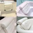 BIR13105-Accessoires salle de bain,3D maille salle de bain Spa baignoire oreiller antidérapant rembourré baignoire Jacuzzi orei-3