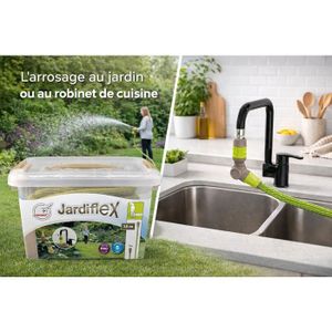 Kit De Réparation Pour Tuyau D'arrosage Extensible - 4 Raccords étanches - Haute Pression 150 PSI - Réparation Facile Sans Outil