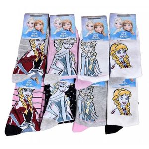 Paire Chaussettes Antidérapantes Enfant La Reine Des Neiges II - Taille 27-30, Motif Disney Magique