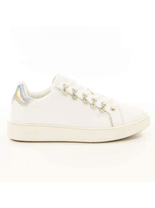 Chaussures femme cuir basket femme 2018 blanc Cdiscount