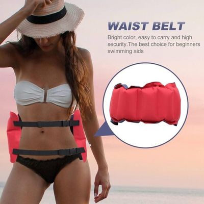 Ceinture De Natation Gonflable – Flotteur De Taille Pour Adultes, Nylon Épaissi, Réglable, Aide à L’Apprentissage Et à L’Entraînement