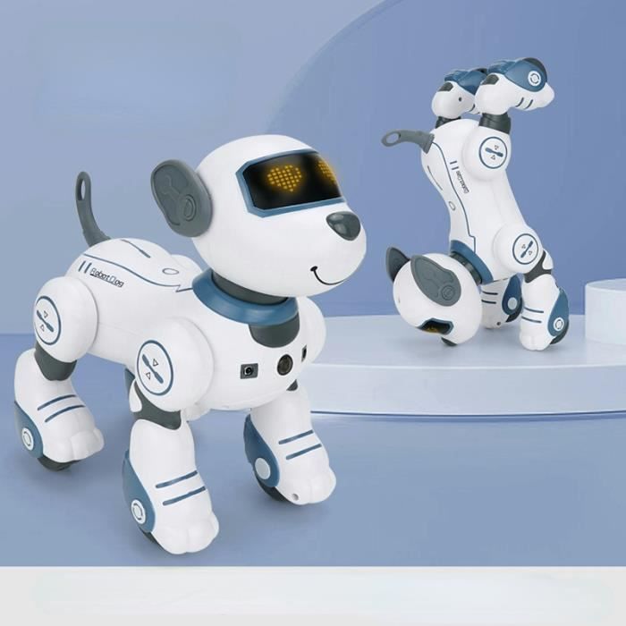 Or-Robot électronique pour enfants, jouet, musique, chant, chien,  cascadeur, commande vocale, toucher