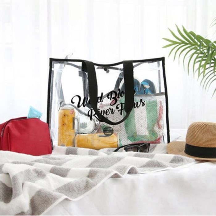 Sac transparent marque on sale