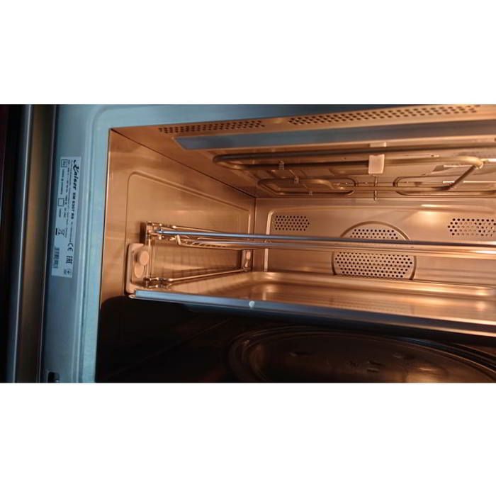 Kaiser Olan EH 6306 RS+ KCT 97 FI Four Encastrable Noir 79 L 15 Fcts Grill Air Fryer Full Touch Fryer à Air Chaud + Plaque De Cuisson à Induction Free Zone